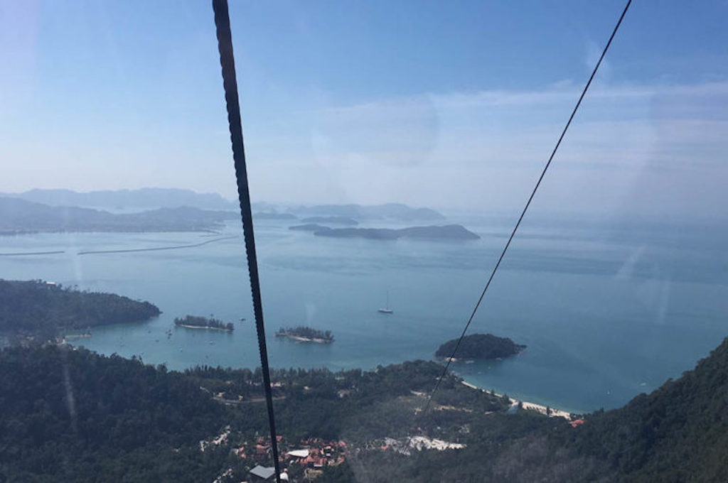 Aussicht von Seilbahn Langkawi 1