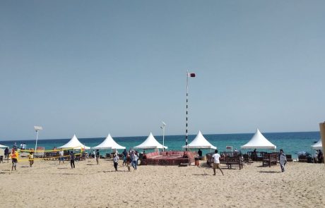 Beachvolleyball Halbtages Desert Safari Tour in Doha