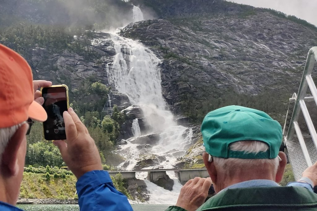 Wasserfall Langfoss