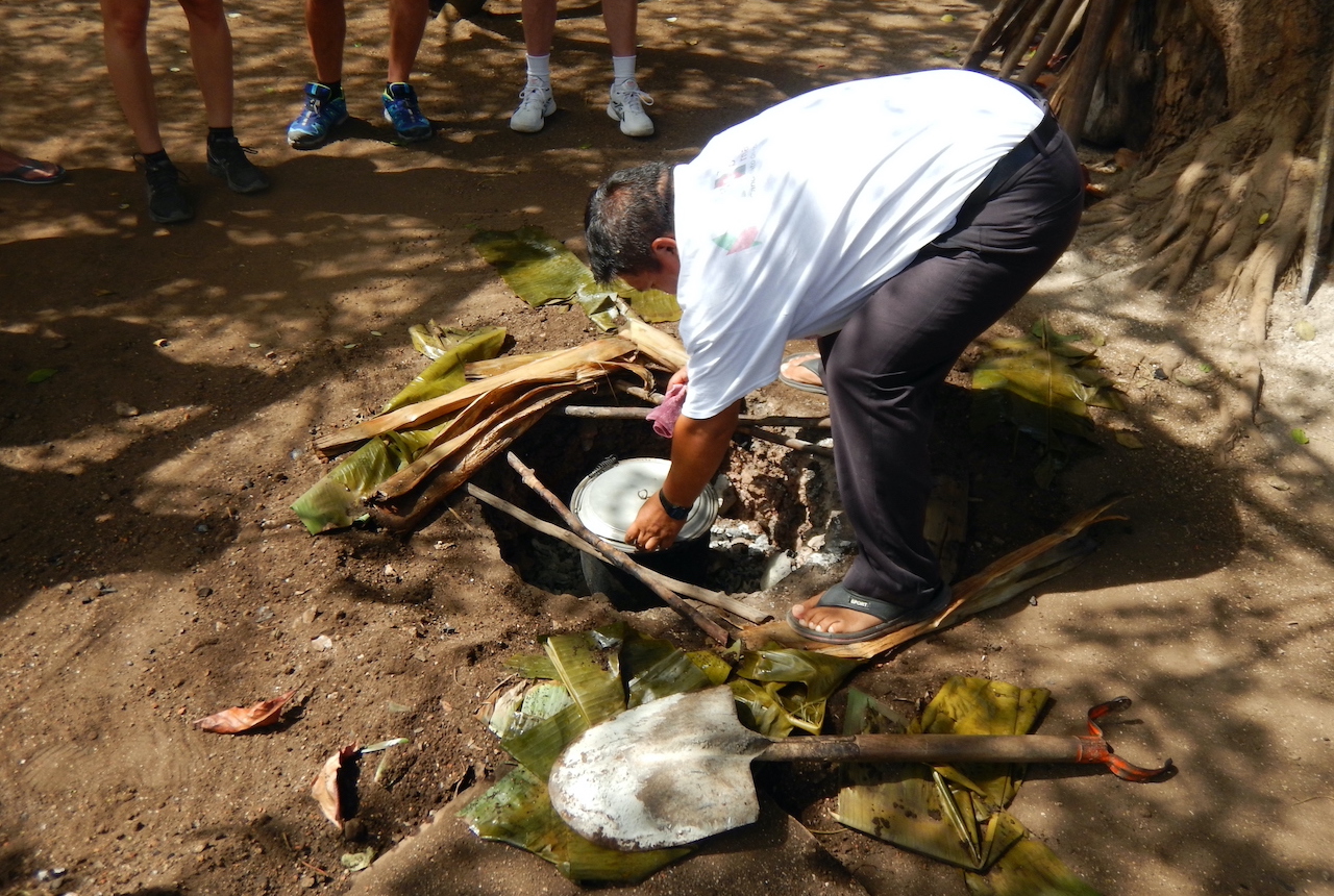 Coba-Cenote-Mayafamilie