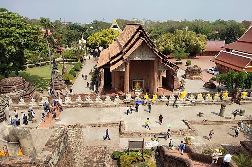 Die Tempelanlagen von Ayutthaya