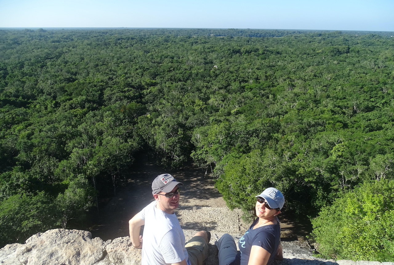 Coba-Cenote-Mayafamilie