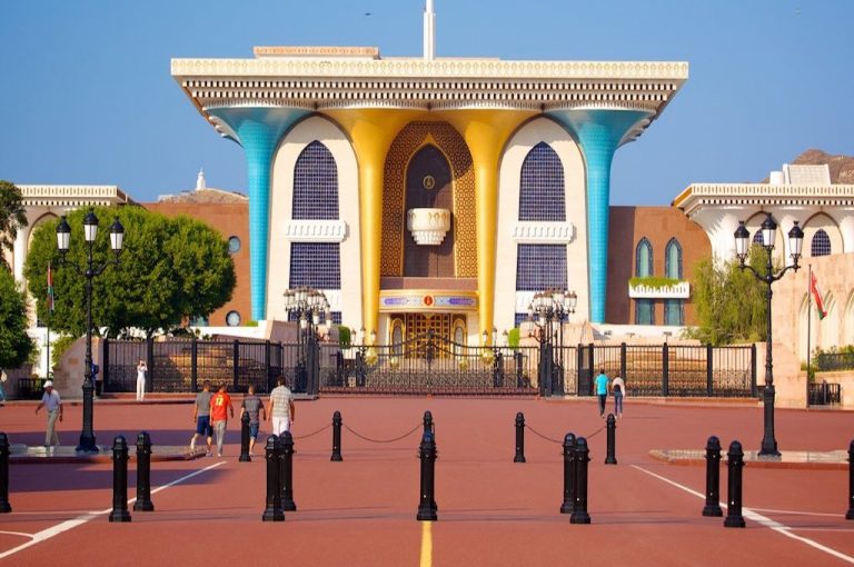 The Al Alam palace in Muscat