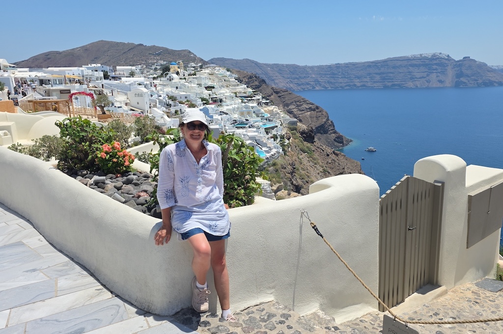 Ausblick auf Santorin