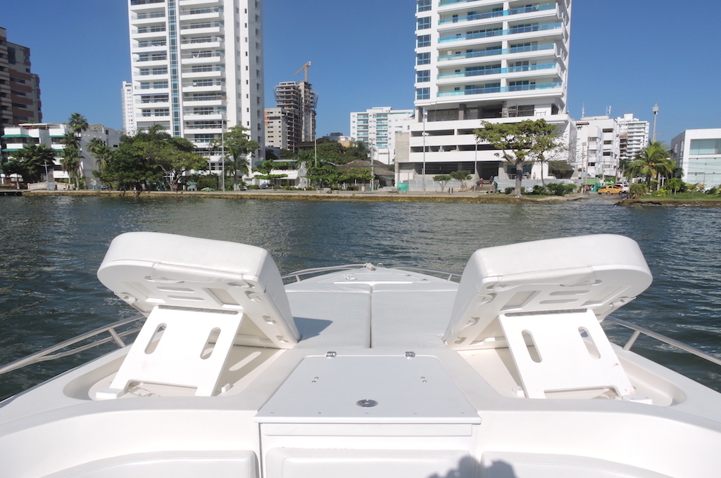 Aussicht von Schnellboot Bravo 380