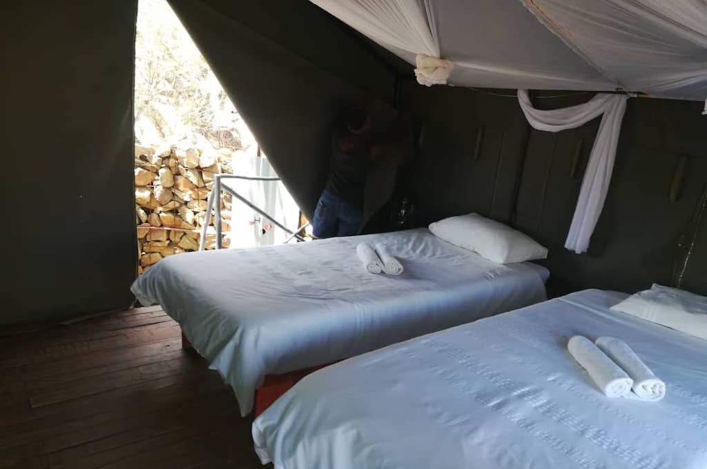 nächste Schlafzimmer 2-Tagesausflug nach Spitzkoppe Camp
