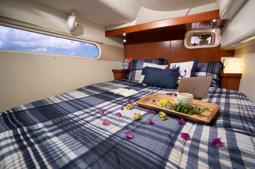 kabine Private Luxus Katamarantour auf St. Lucia