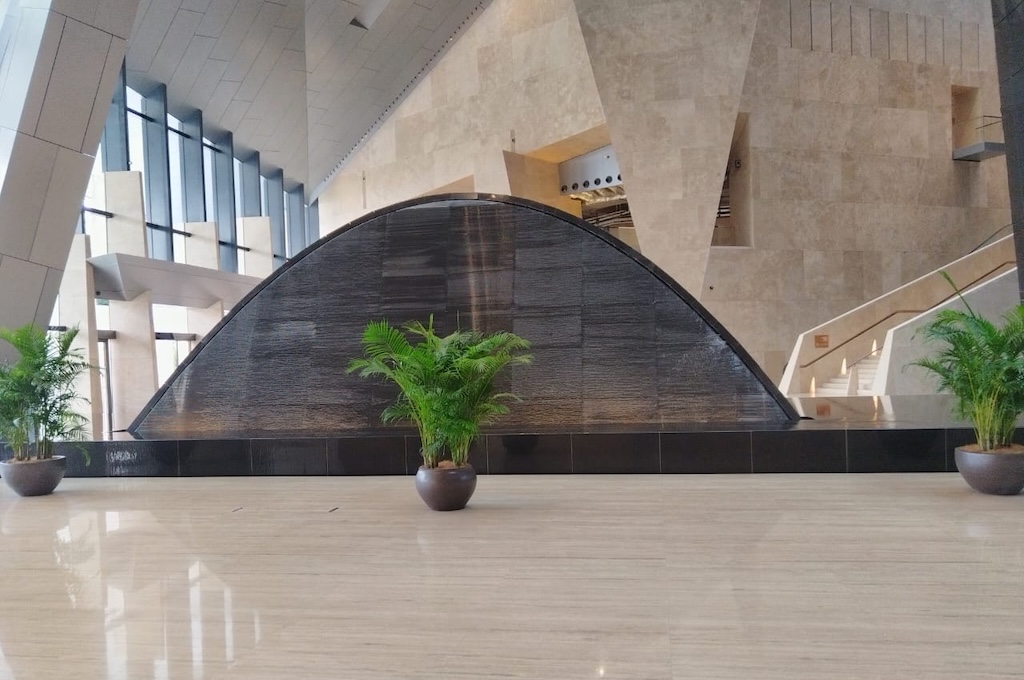 EingangsHalle vom Prk Hyatt Kuala Lumpur exklusiv