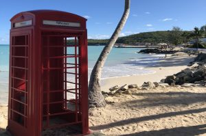 Dickenson Bay und Strandaufenthalt