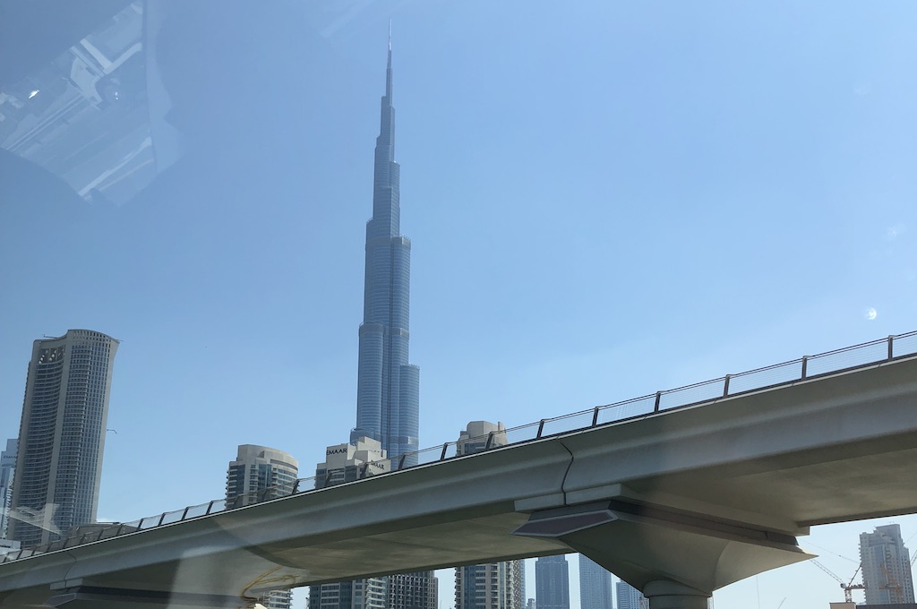 Hoch hinauf aufs Burj Khalifa