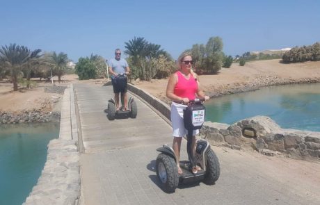 Fahrt durch El Gouna Segwaytour durch die Lagunenstadt El Gouna