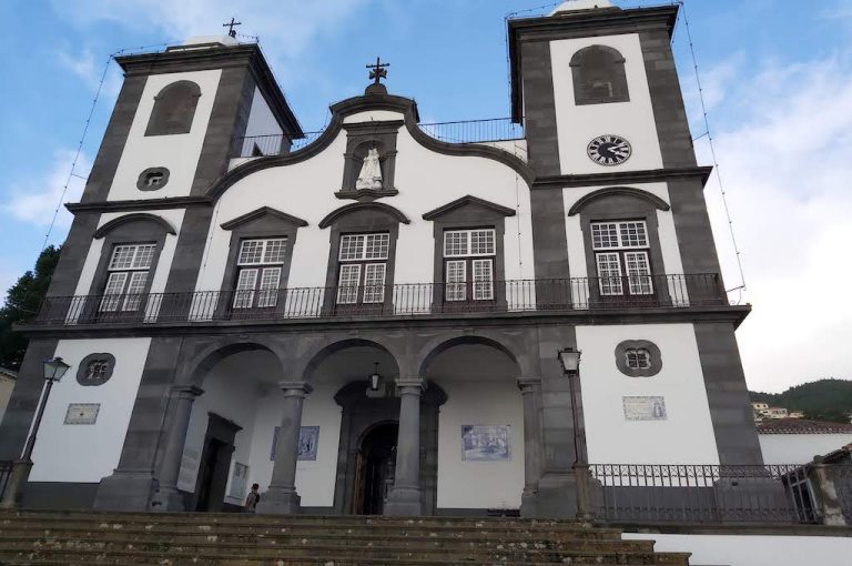 The church of Nossa Senhora do Monte above Funchal