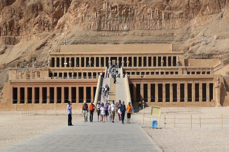 Temple at Luxor reached from the port of Safaga