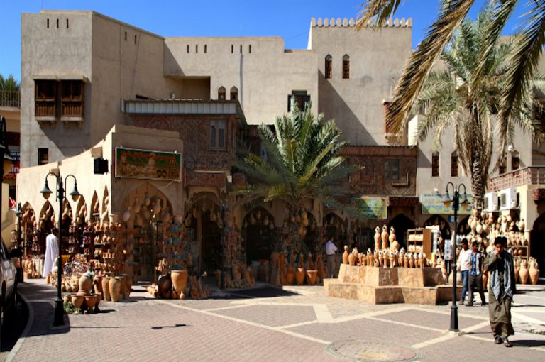 The souk of Nizwa in Oman