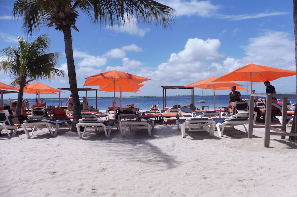 Ansicht vom Restaurant am Strand kl. Inseltour Bonaire
