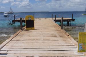 Einfahrt Wassertaxi kl. Inseltour Bonaire