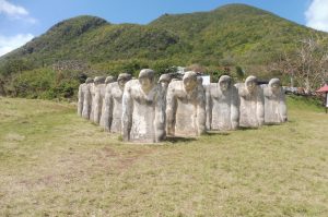 Denkmal für gestorbene Sklaven Tour in den Süden-Martinique