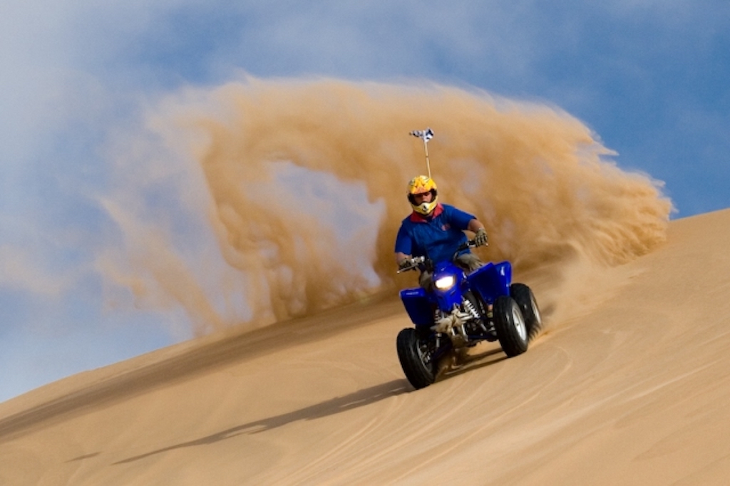 Quad biking Quadtour und Dünnenrutschen im Liegen