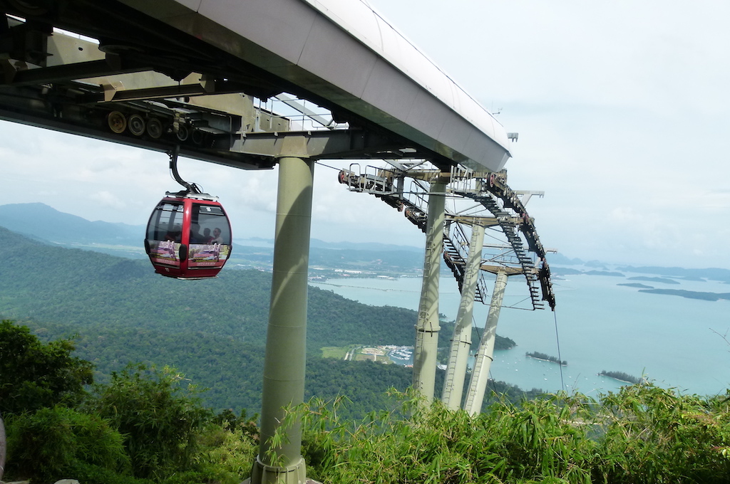 Seilbahn zum Mat Chinchang Langkawi 1