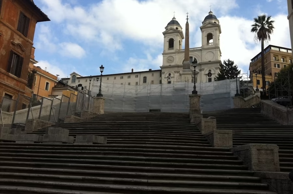 Spanische Treppe Nächtliches Rom ab Civitavecchia