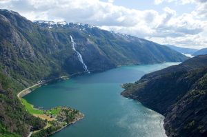 Wasserfall Langfoss