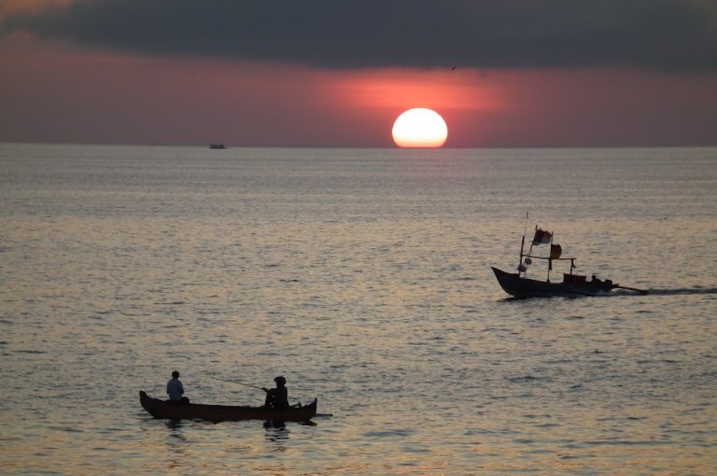 Sunset_at_Jimbaran_Beach Halbtagestour Tempel und Beach