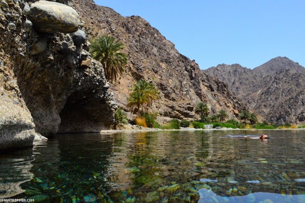 Wadi Abyadh und Wakan