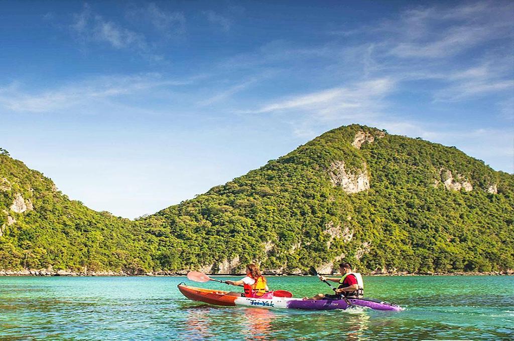 kayak Ausflug in Nationalpark