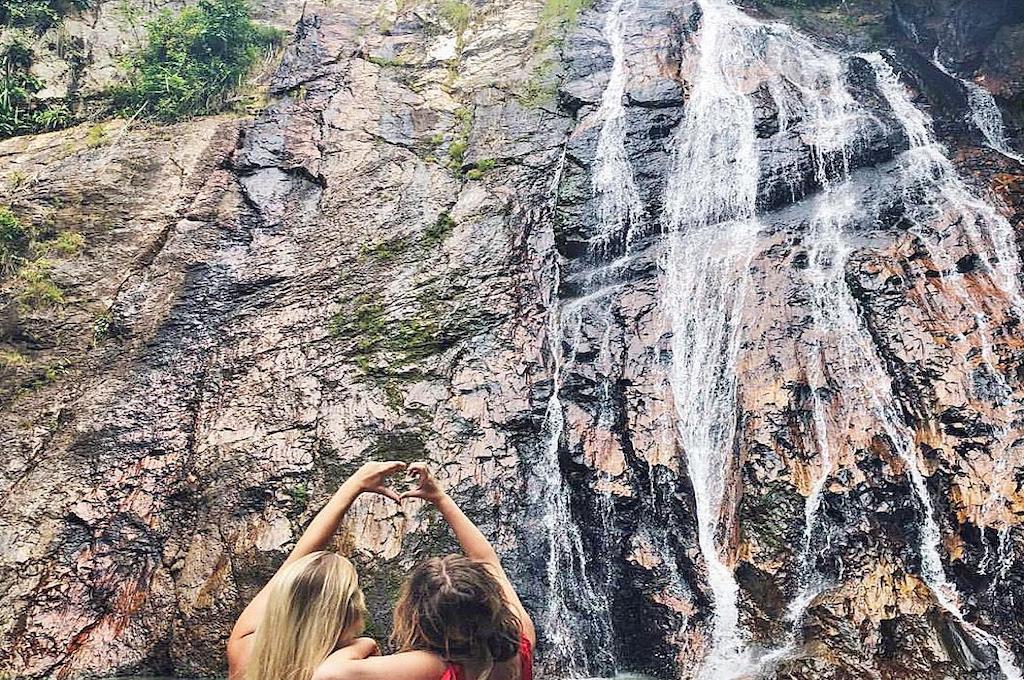 Wasserfall Insel Safari in Koh Samui