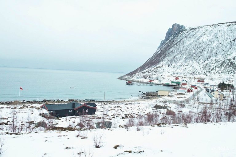 Fjord viewpoint near Tromso