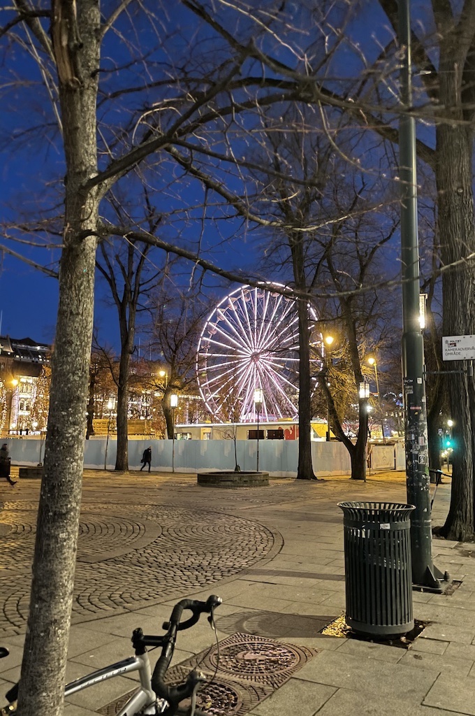 Weihnachtliche Wanderung in Oslo