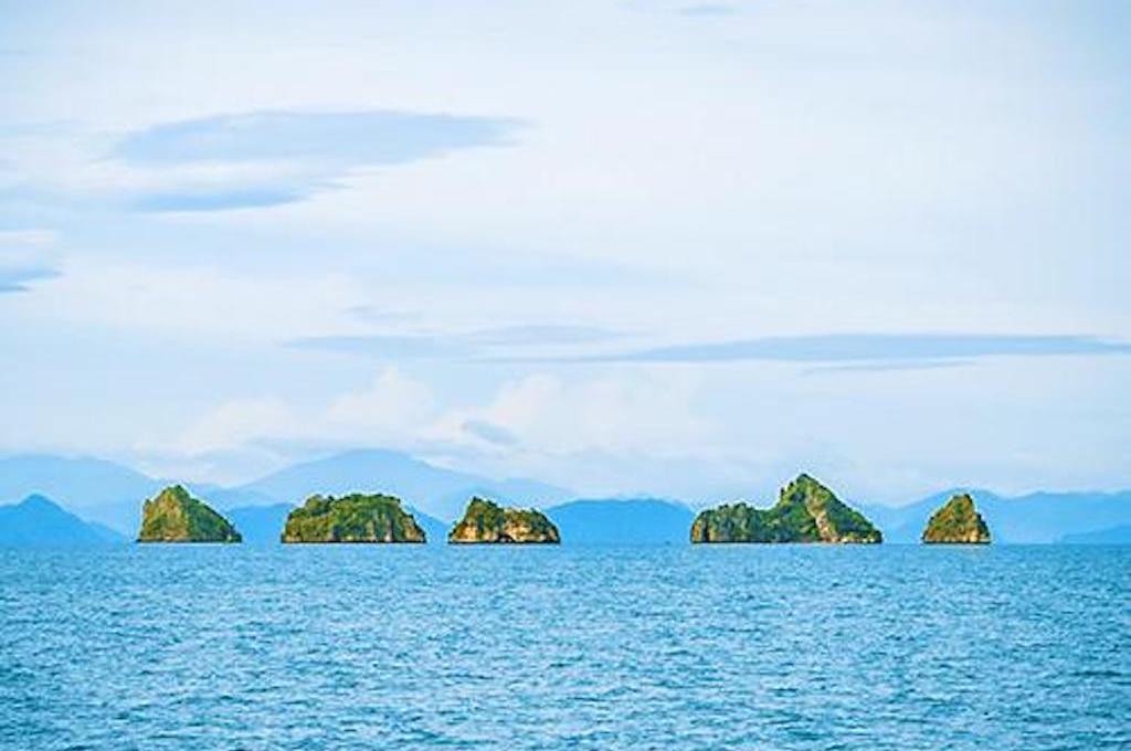 Aussicht auf nächste Insel 7 Inseltour