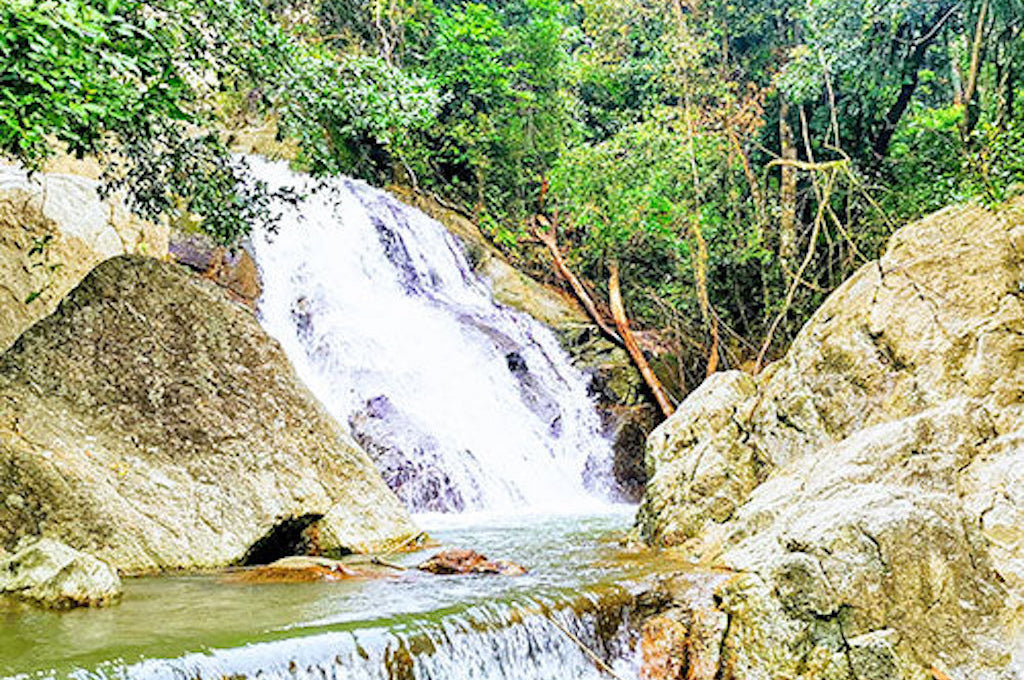 Wasserfälle Halbtagestour Inselrundfahrt auf Koh Samui
