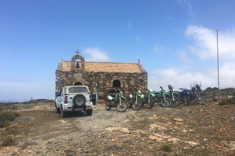 Mountain chapel in the interior of Crete