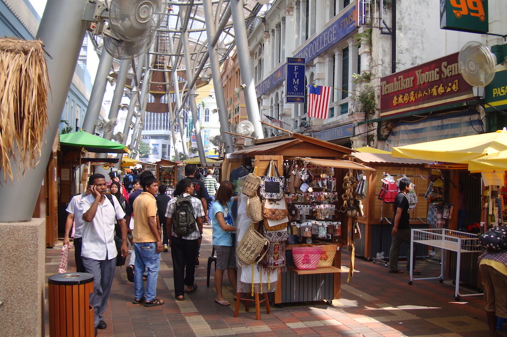 unterwegs in der Stadt Kuala Lumpur 2